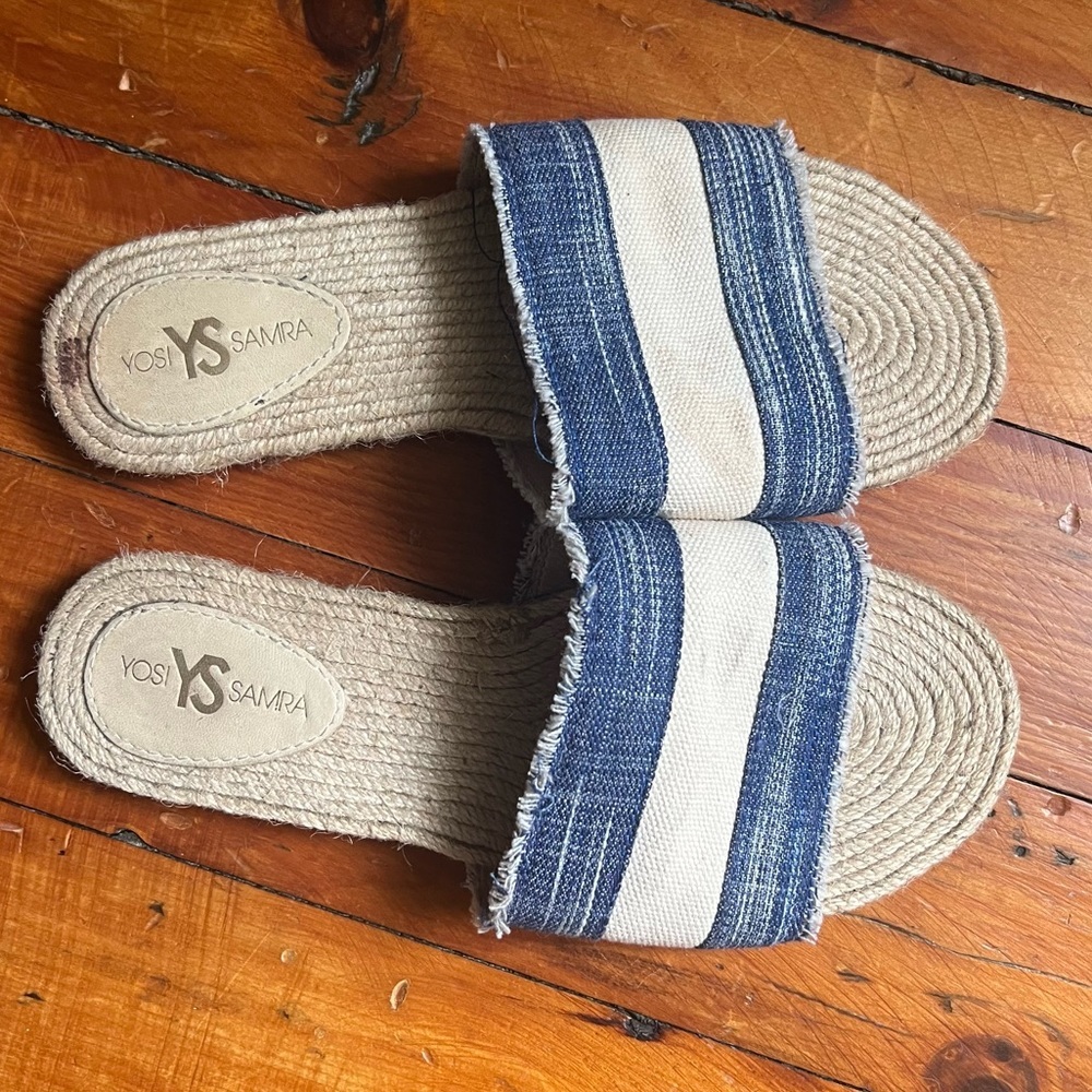 Coastal grandma sandal slides